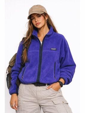 Patagonia Vintage 90s Full Zip Fleece